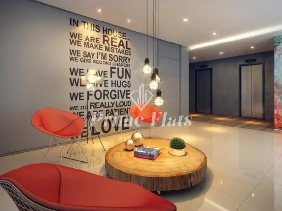 Imagem Flat disponível para venda no Condomínio Downtown Luz, com 22m² e 1 dormitório