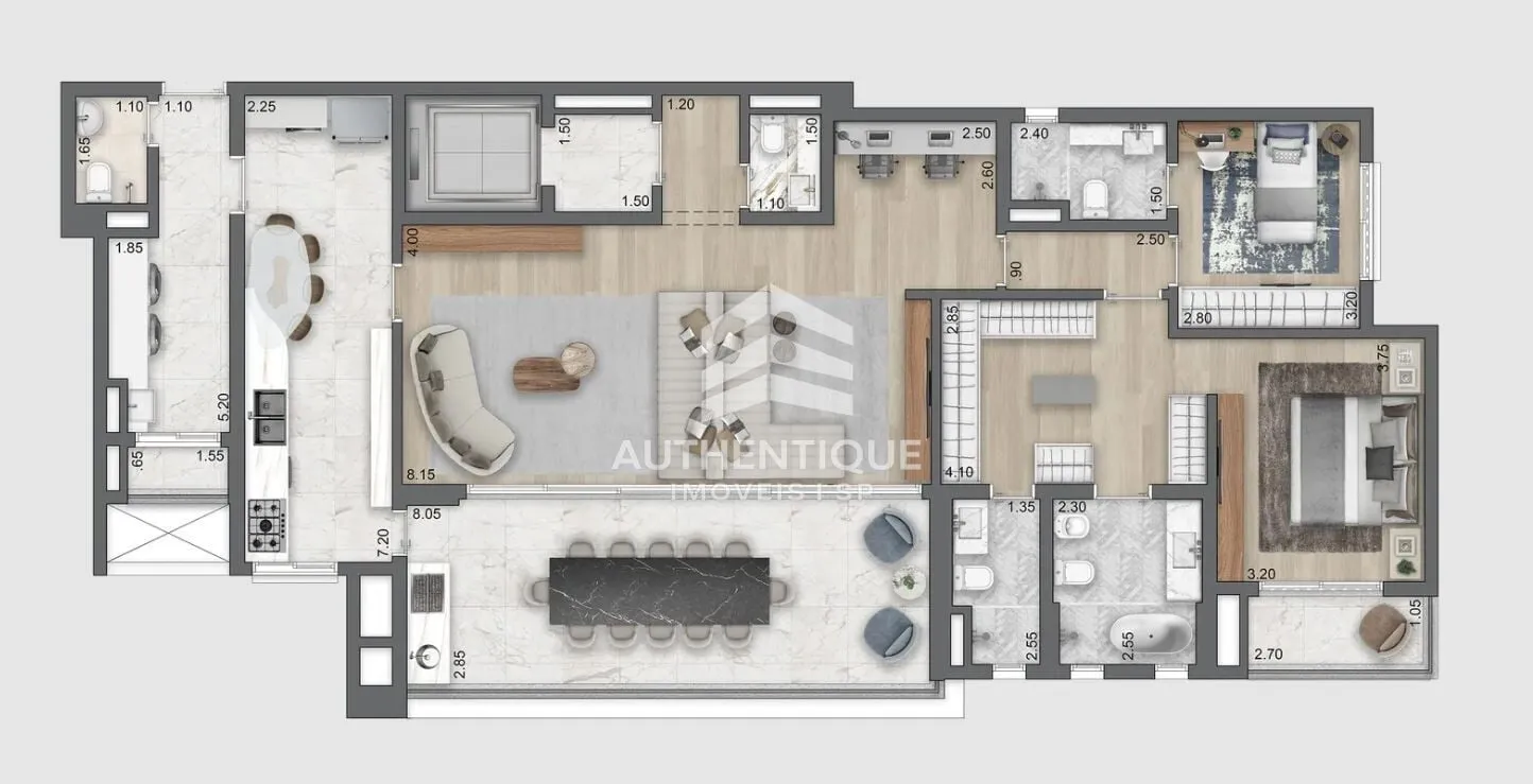 Imagem LIS MOEMA ILE SAINT-LOUIS - Apartamento à venda no bairro Moema - São Paulo/SP, Zona Sul