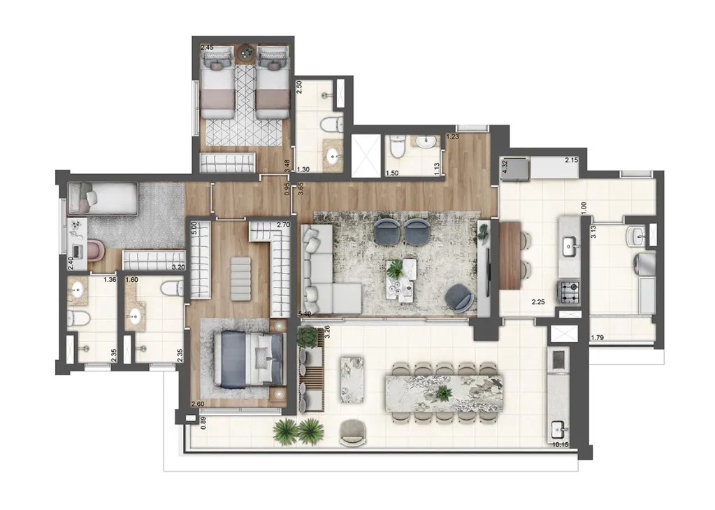 Imagem Wonder Ipiranga Residence, apartamento com 3 quartos em Ipiranga São Paulo SP