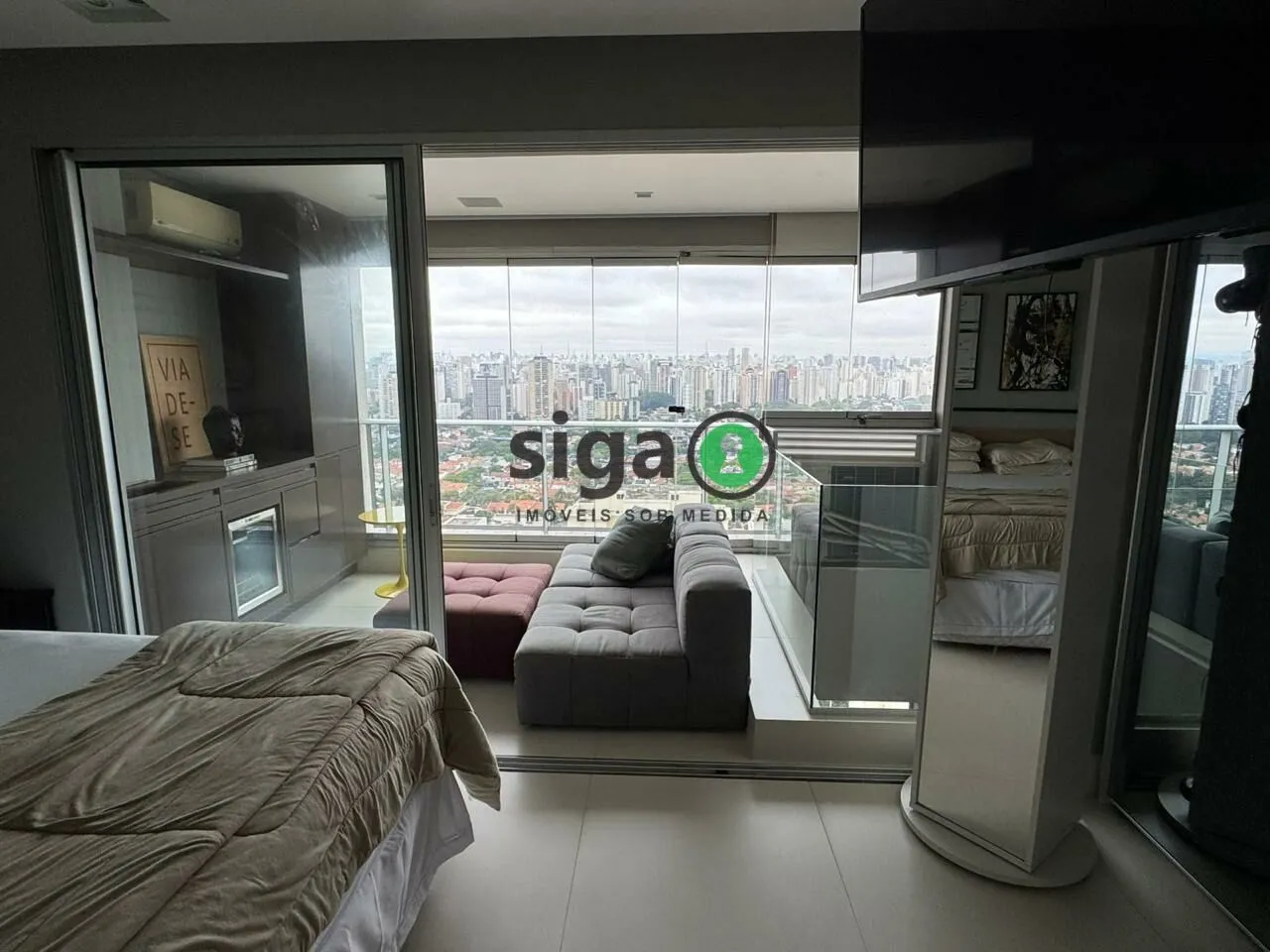 Imagem Apartamento Duplex com 68m², 1 suíte á venda por R$1.395.000 - Brooklin - São Paulo - SP