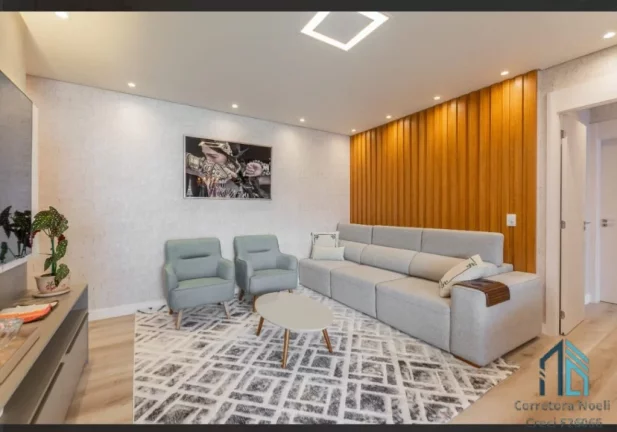 Imagem Apartamento mobiliado a venda, 03 quartos sendo 02 suítes, 02 vagas no Centro de Curitiba PR