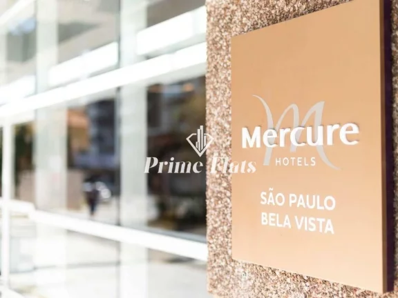 Imagem Flat disponível para venda no Mercure São Paulo Bela Vista, com 28m², 1 dormitório e 1 vaga de garagem