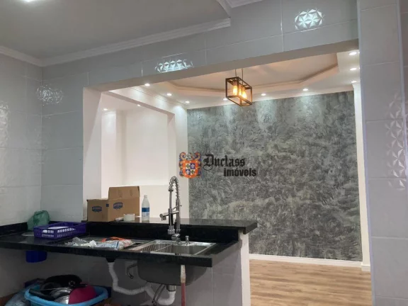 Imagem Apartamento com 2 dormitórios à venda, 80 m² por R$ 405.000,00 - Centro - São Vicente/SP