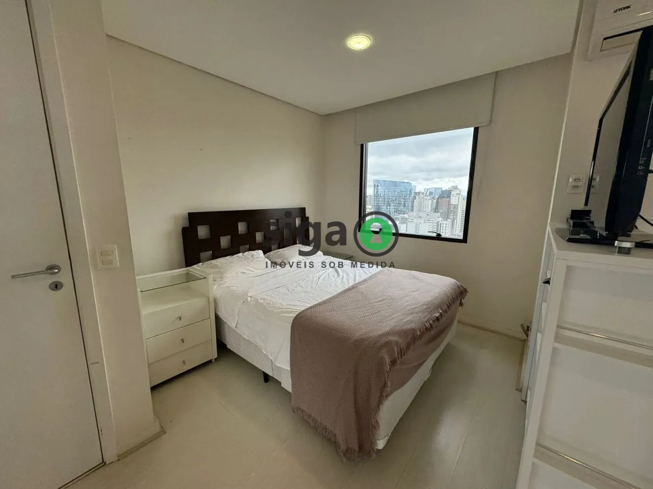 Imagem Apartamento para alugar no Itaim Bibi 74 m² com 1 dormitório 2 vagas