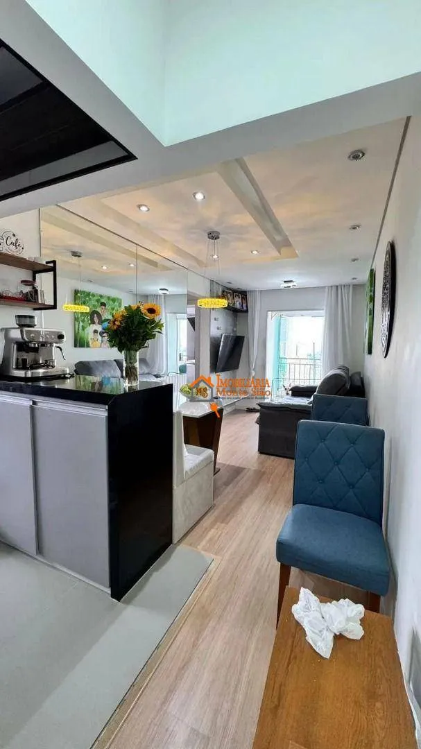 Imagem Apartamento com 2 dormitórios à venda, 55 m² por R$ 430.000,00 - Centro - Guarulhos/SP