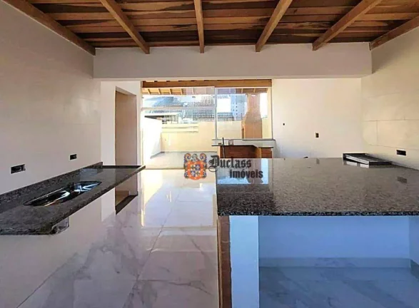 Imagem Cobertura com 2 dormitórios à venda, 110 m² por R$ 650.000,00 - Campestre - Santo André/SP