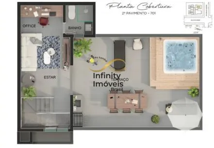 Imagem Residencial Brauna - Apartamento à venda no bairro Serrano - Belo Horizonte/MG