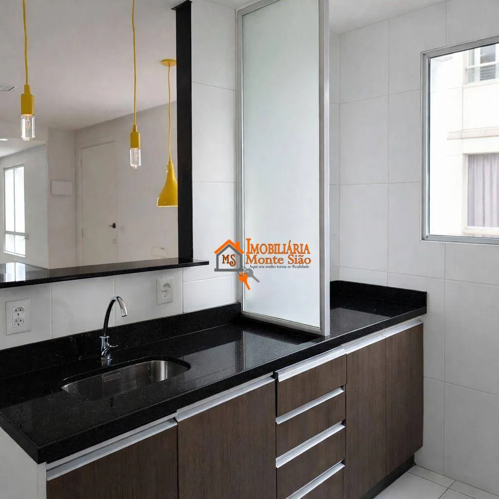 Imagem Apartamento com 2 dormitórios à venda, 48 m² por R$ 260.000,00 - Água Chata - Guarulhos/SP