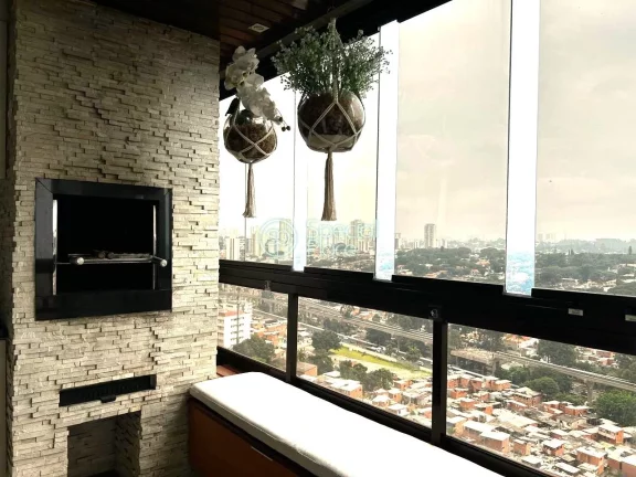 Imagem Cobertura a venda no Campo Belo Com uma vista deslumbrante, essa cobertura tem uma planta bem legal ...