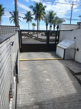 Imagem ???? "Você sabia que existe um condomínio PÉ NA AREIA com salão de festas e elevador em Praia Grande?"