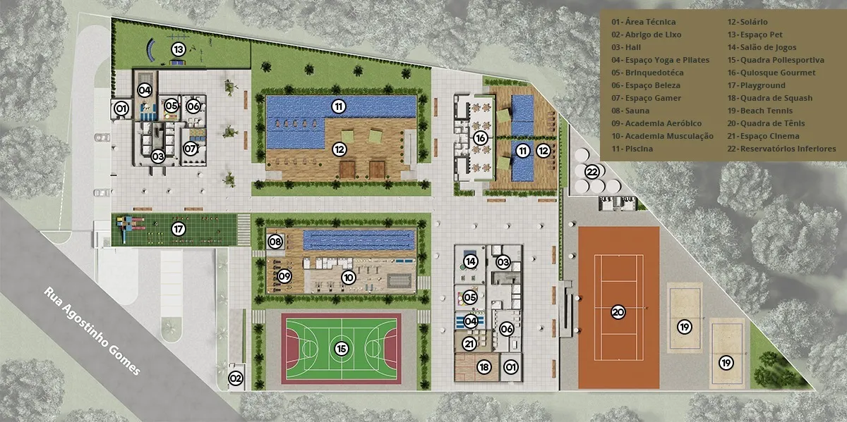 Imagem Residencial Alameda JK: Sofisticação e Lazer no Coração de Sorocaba