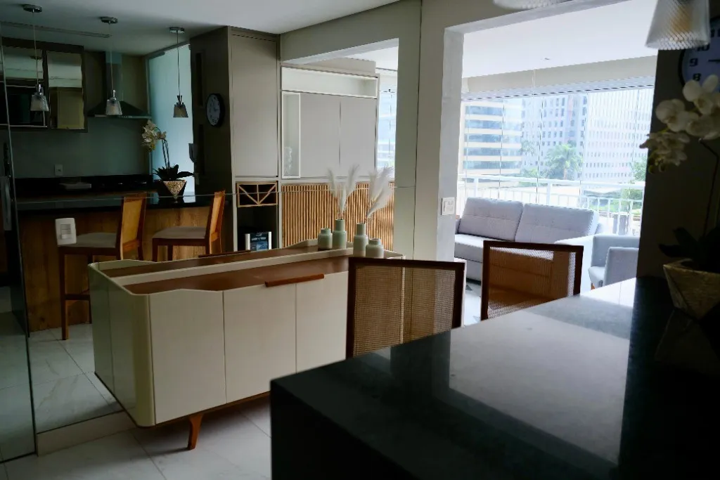 Imagem Apartamento à venda na Vila Nova Conceição, 1 quarto, 1 suíte, 1 vaga, 54m² - Condomínio Horizonte JK Vila Olímpia SP