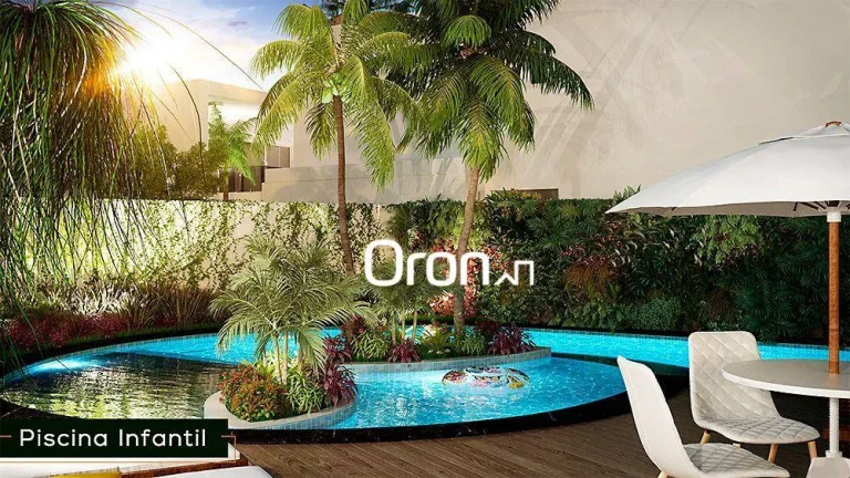 Imagem Sobrado com 3 dormitórios à venda, 153 m² por R$ 985.000,00 - Residencial Gran Poeme - Goiânia/GO
