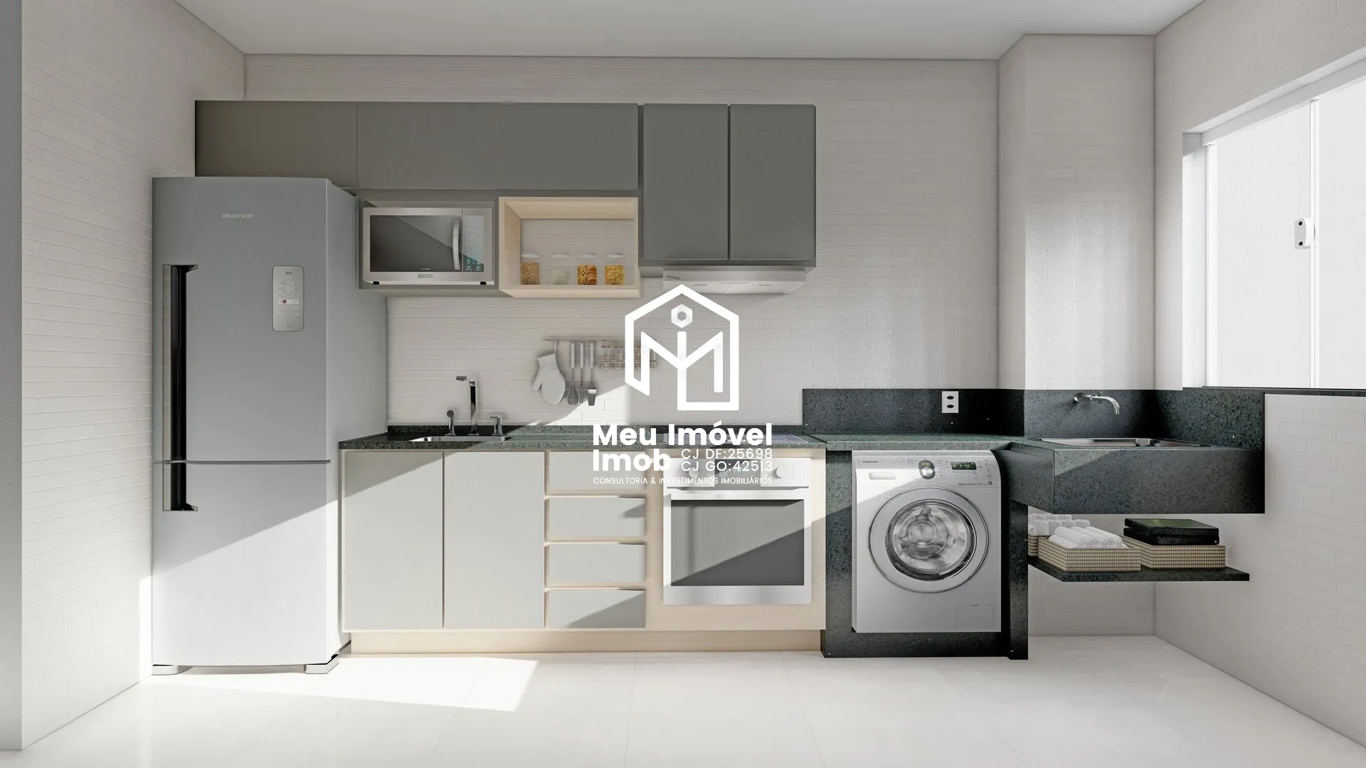 Imagem Residencial Paraty Samambaia Sul APTO 2 Quartos 1 Vaga 45m² Porcelanato