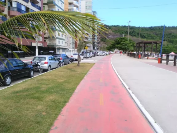 Imagem Apartamento Para Alugar Temporada De Frente Para O Mar Linda Vista da Praia Edifício Omar Prata Avenida Beira Mar Praia do Morro Guarapari Localizado