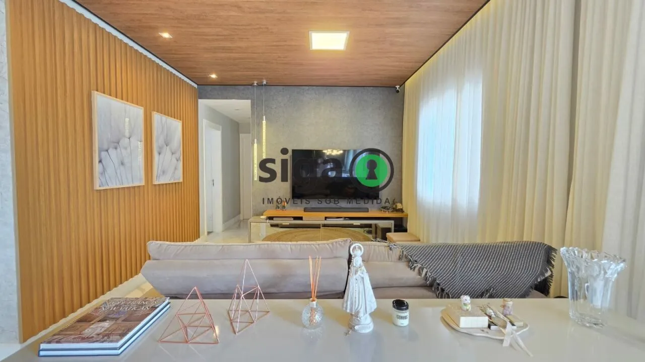 Imagem Apartamento à venda no Brooklin com 117m², 3 suítes, varanda gourmet, andar alto e lazer completo