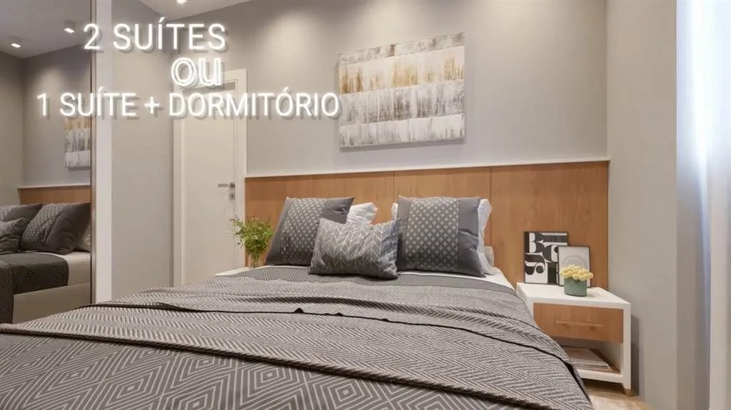 Imagem Apartamento Sendo: 2 Dormitórios, 1 Suíte,1 Vaga de Garagem no coração do Forte