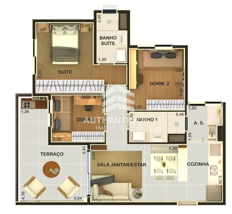 Imagem PRIMEVO PRACA SILVIO ROMERO TATUAPE - Apartamento à venda no bairro Tatuapé - São Paulo/SP, Zona Leste
