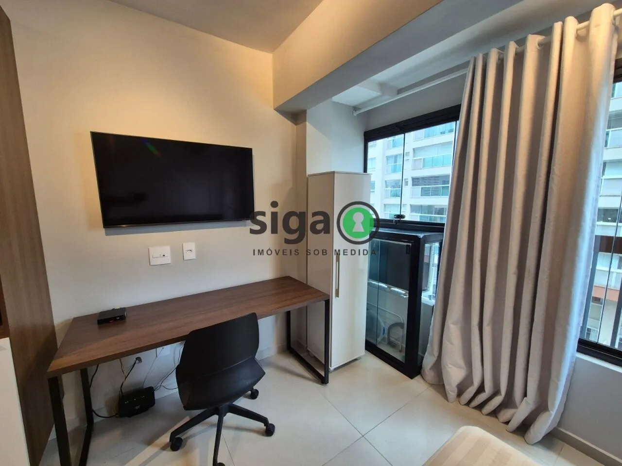 Foto do imóvel Apartamento de 24m² Mobiliado em Chacara Santo Antonio - São Paulo/SP