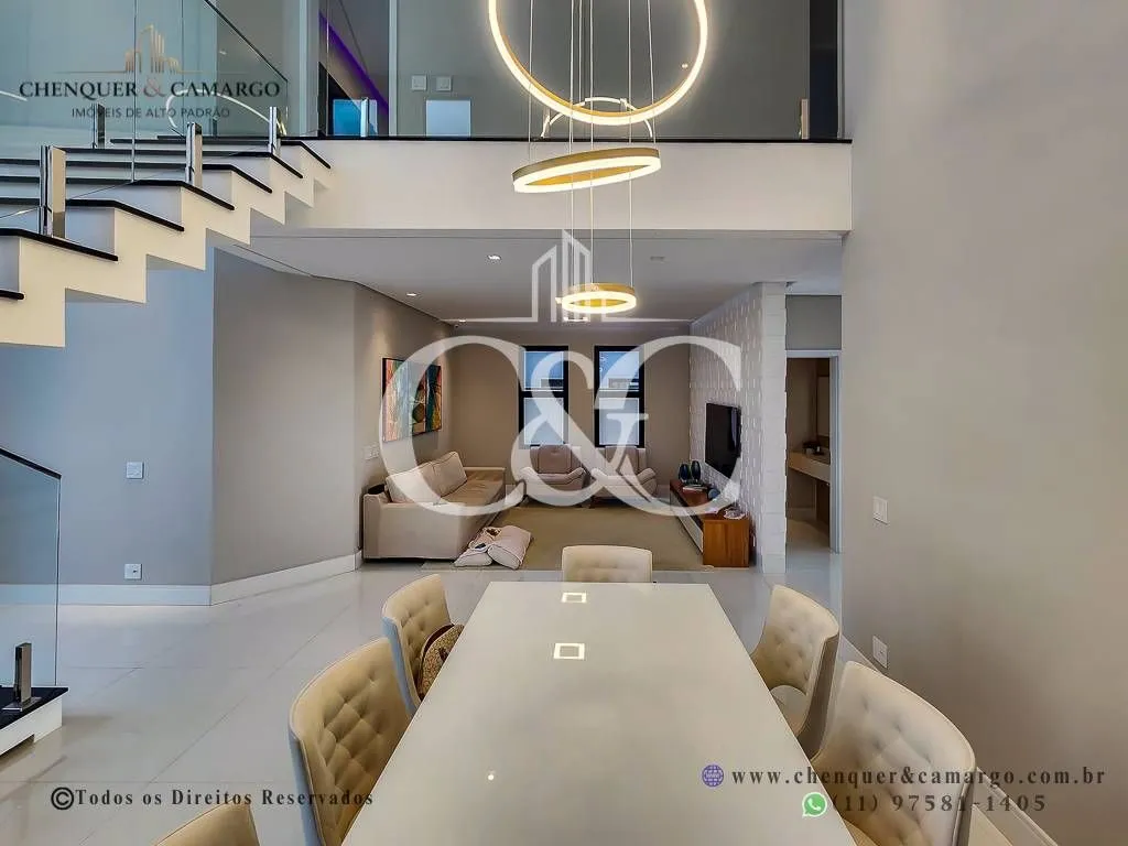 Imagem Casa à Venda no Condomínio Brisas do Lago, Jardim Novo Mundo, Jundiaí - 304M² Construídos, Piscina Face Norte