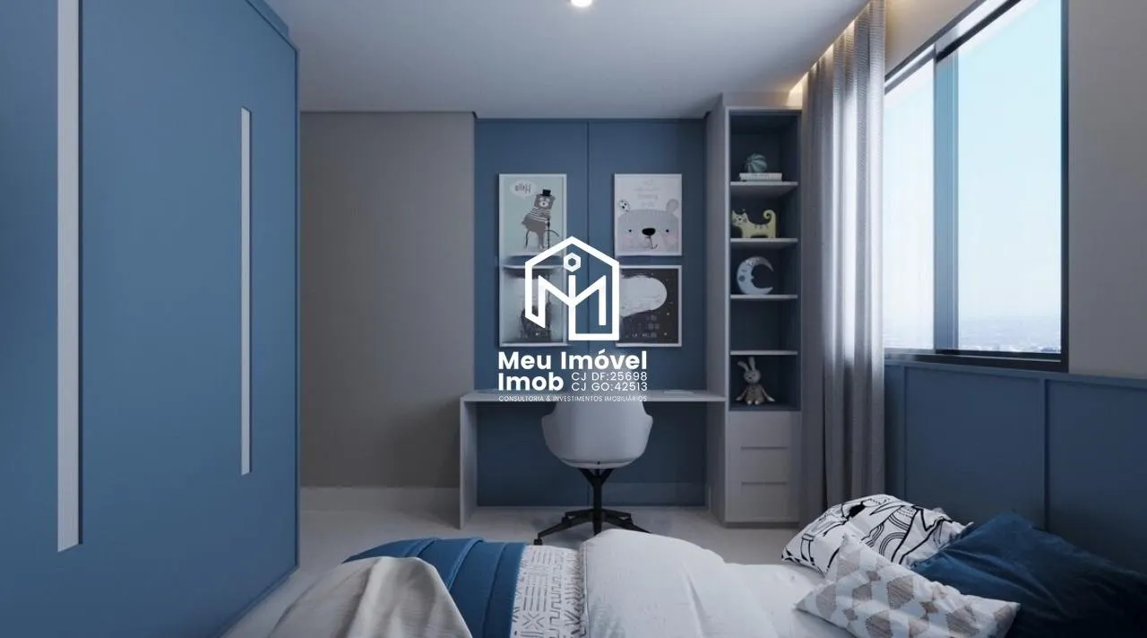 Imagem Apartamento 2 Quartos 1 Suíte 1 Vaga 61,78m² Luziânia