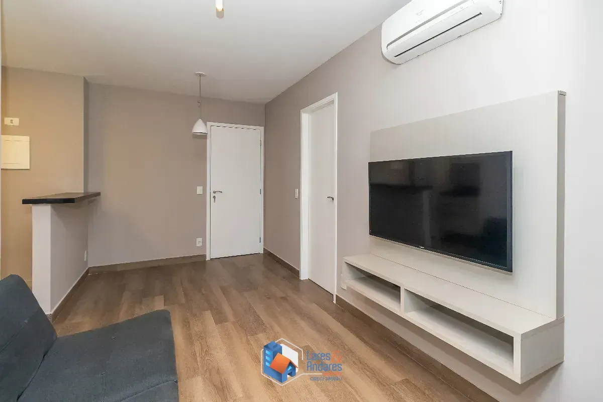 Imagem Apartamento para venda em Indianópolis com 1 quarto, sendo 1 suíte, 48m²