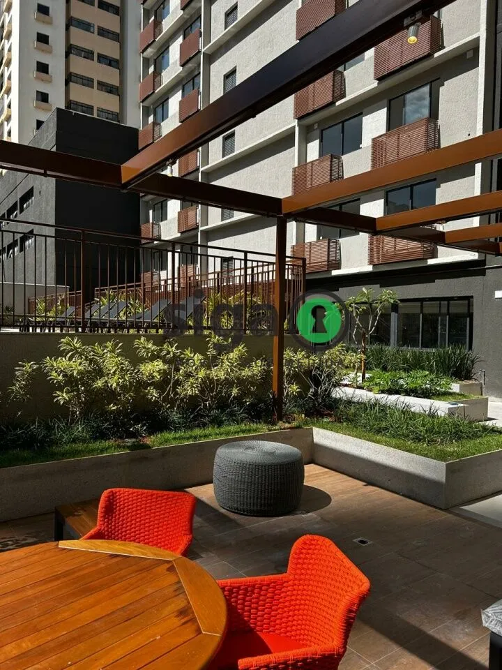 Imagem Studio 25 metros com varanda pronto para locação Airbnb na Vila Olimpia