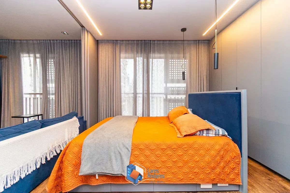 Imagem Apartamento para venda em Indianópolis com 1 quarto, sendo 1 suíte, 48m²