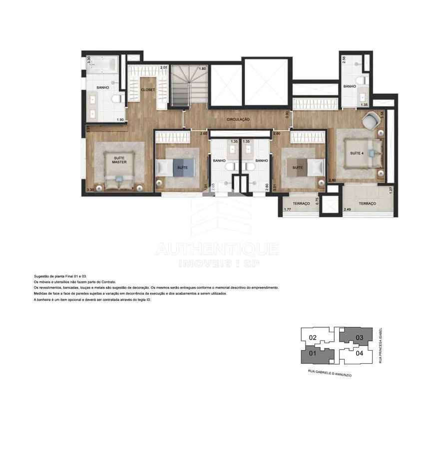 Imagem SOFI CAMPO BELO - Apartamento Cobertura Duplex no bairro Campo Belo à venda