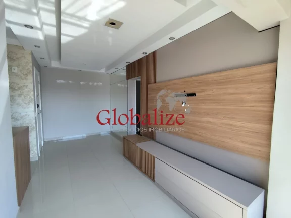 Imagem Apartamento à venda, 63m², 2 quartos, 1 suite, varanda, piscina, área verde por R$681.000,00 no Marapé em Santos