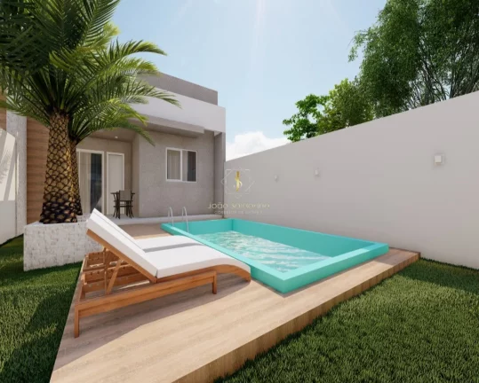 Imagem Casa com piscina para venda em Guaratuba(Balneário Eliane), excelente localização!