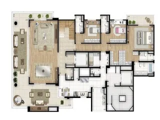 Imagem Cobertura Duplex em Moema São Paulo, Condomínio Essenza Moema São Paulo