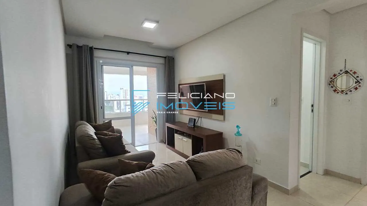 Imagem Apartamento com 2 quartos, Aviação, Praia Grande - R$ 625 mil, Cod: 6830
