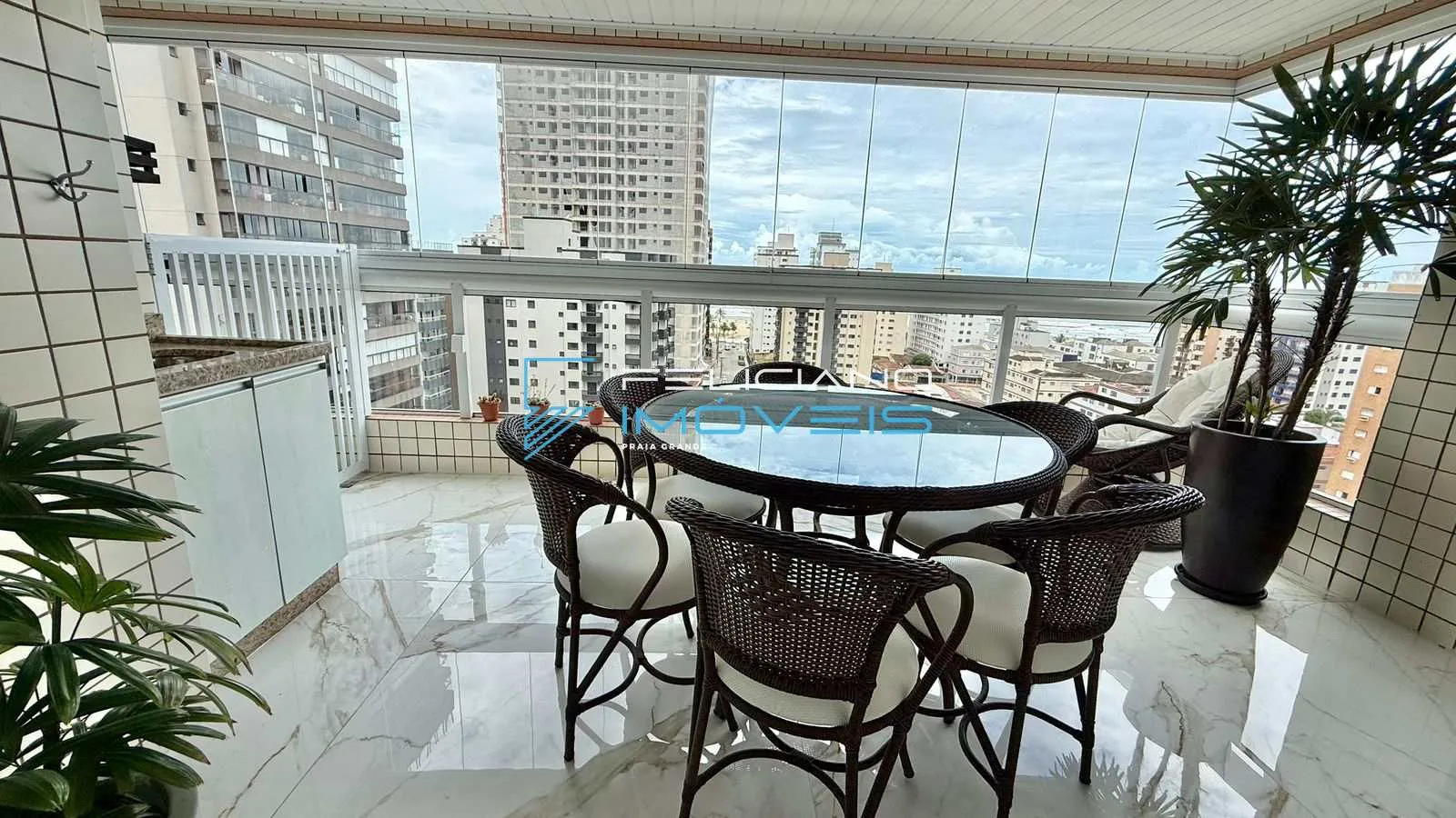 Imagem Apartamento com 3 quartos, Guilhermina, Praia Grande - R$ 1.48 mi, Cod: 7115