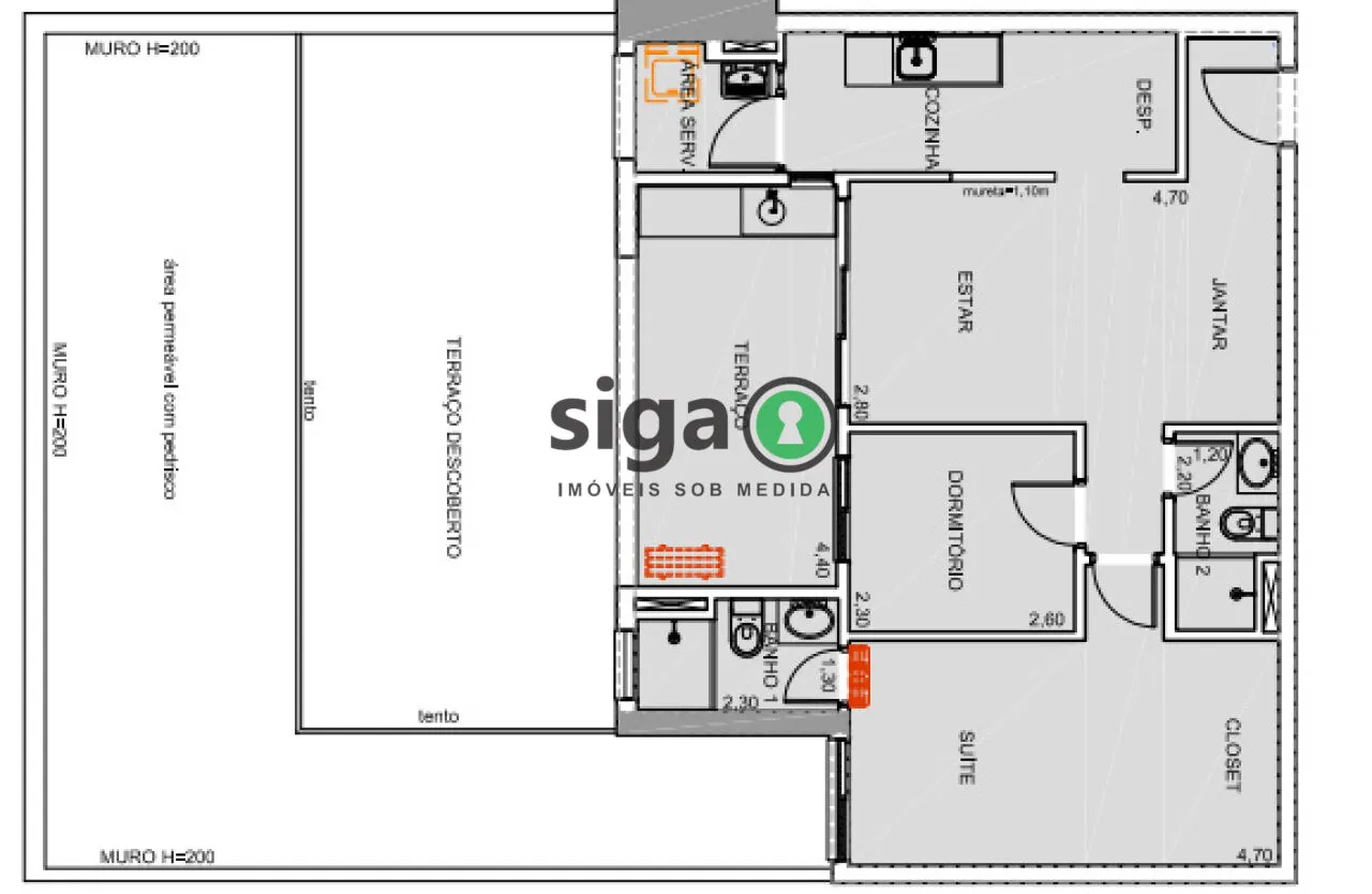 Imagem APARTAMENTO GARDEN A VENDA NO RG OSCAR MONTEIRO DE BARROS ! 2 QUARTOS, 2 VAGAS! FAÇA PROPOSTA!