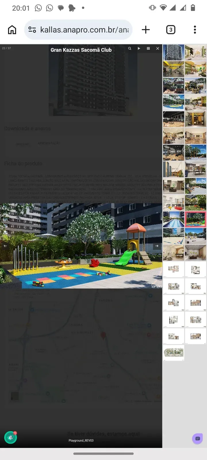 Imagem Apartamento com 3 Quartos à Venda, 60 m² em Vila Vermelha - São Paulo