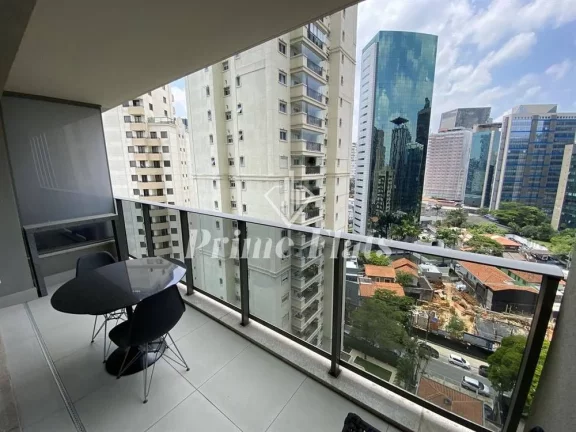 Imagem Flat disponível para locação no VHouse por JFL Living, com 36m², 1 dormitório e 1 vaga