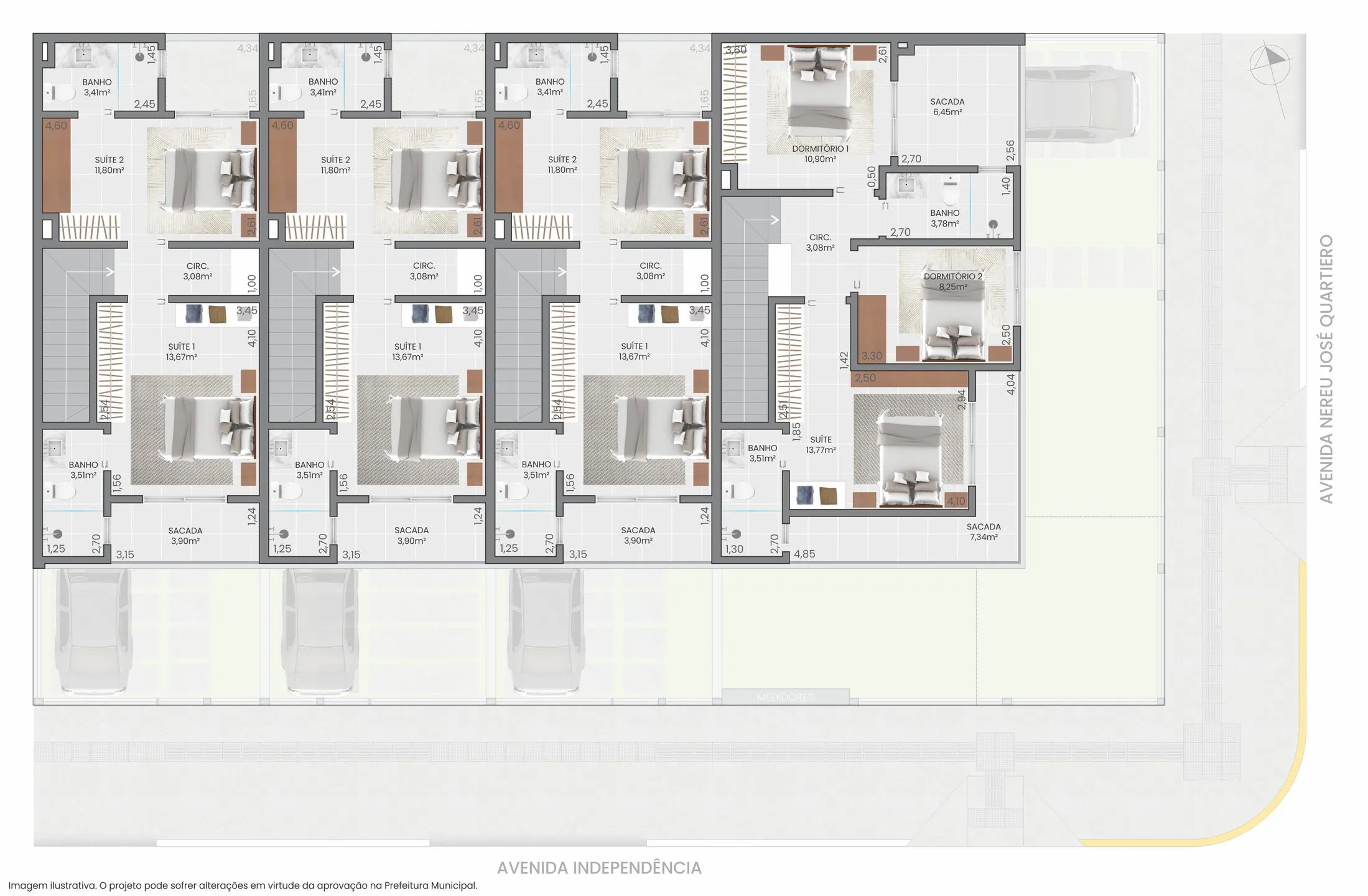 Imagem Duplex à venda em Torres, Igra Sul, com 2 quartos, 90,84m2