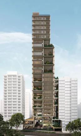 Foto do imóvel Apartamento à venda em São Paulo, Pinheiros, com 1 quarto, 54,52m2 em Capote Valente