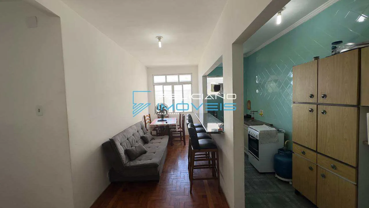 Foto do imóvel Apartamento com 1 quarto, Guilhermina, Praia Grande - R$ 300 mil, Cod: 6985 em Rua Honduras