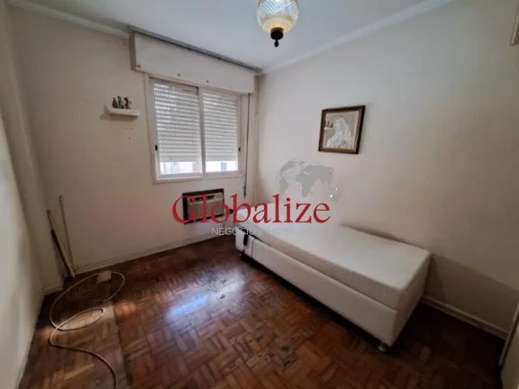 Imagem Apartamento à venda com 110m², 2 quartos, suite, dependência, vista mar frontal, andat alto por R$1.050.000,00 na Pompéia em Santos