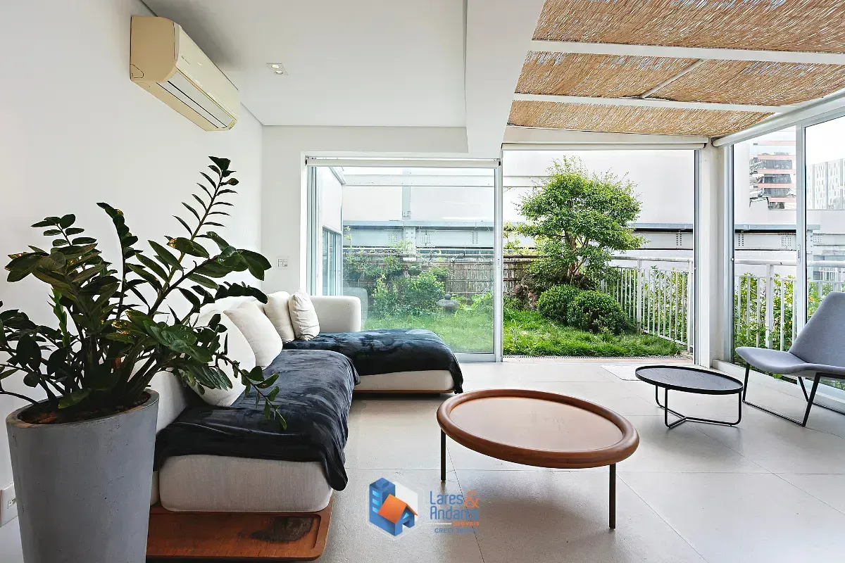 Imagem Apartamento garden para venda em Vila Nova Conceição com 2 quartos, sendo 1 suíte, 155m²