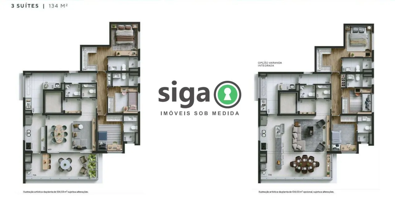 Imagem Apartamento para venda em Perdizes 3 suítes, São Paulo - SP