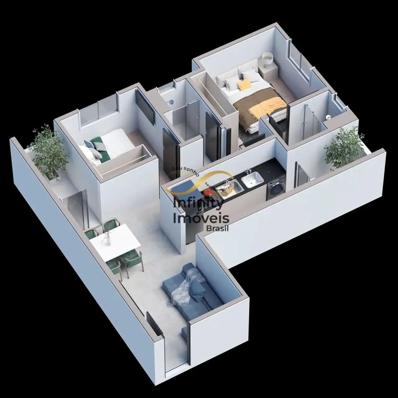 Imagem OMNUM - Apartamento à venda no bairro Ipiranga - Belo Horizonte/MG