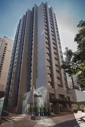 Imagem Flat disponível para venda no Wyndham São Paulo Paulista, com 27m², 1 dormitórios e 1 vaga