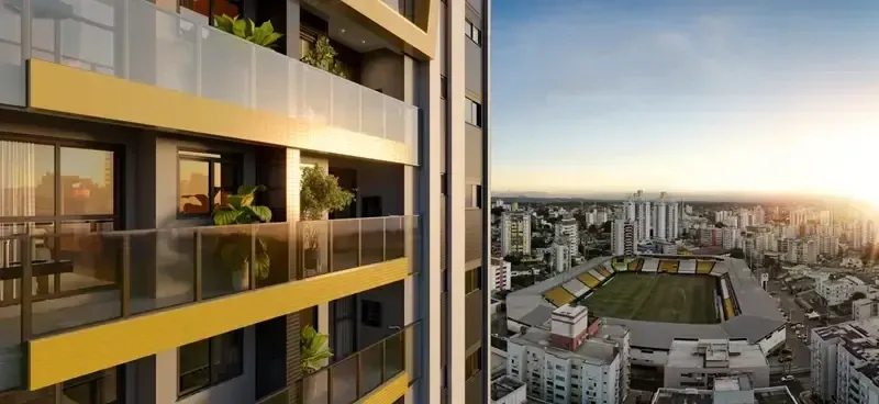 Foto do imóvel Apartamento com 3 Quartos à Venda, 88 m² em Comerciário - Criciúma