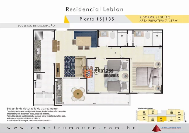 Imagem Apartamento com 2 dormitórios à venda, 71,37 m² a partir de R$ 488.848 - Centro - Mongaguá/SP
