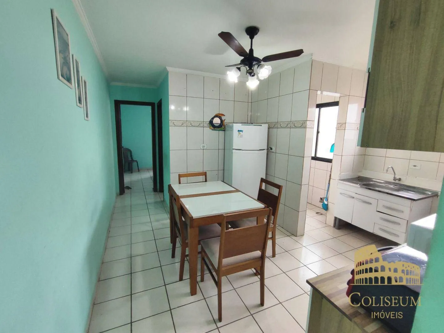 Imagem Apartamento com 1 dormitório à venda, 50 m² por R$ 290.000,00 - Vila Assunção - Praia Grande/SP