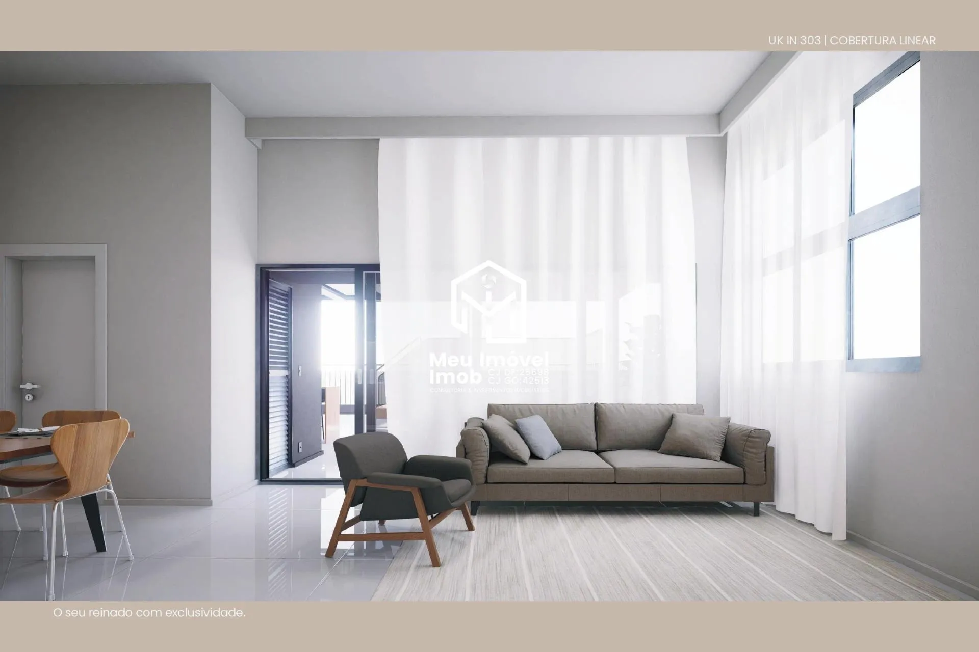 Imagem Cobertura linear 90m² no UK in 303 Samambaia Sul - Brasília