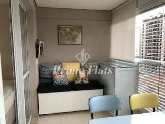 Imagem Flat disponível para venda no Condomínio Cosmopolitan High Garden, com 33m², 1 dormitório e 1 vaga